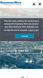 Mobile Screenshot of businesswire.fr